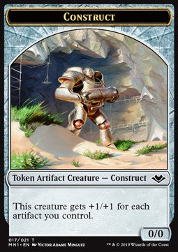 Construct Token (Artifact 0/0) - Modern Horizons (Token) [MH1-T17]