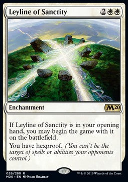 Leyline of Sanctity⁣ - Core 2020⁣ (Rare)⁣ [26]
