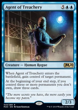 Agent of Treachery - Core 2020 (Rare) [M20-43]