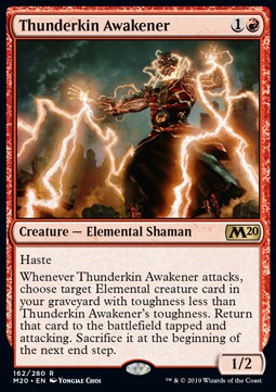 Thunderkin Awakener - Core 2020 (Rare) [M20-162]