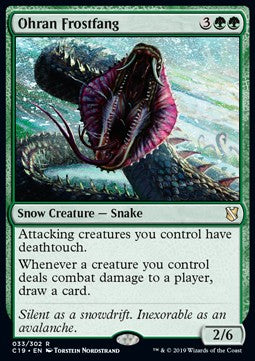 Ohran Frostfang - Commander 2019 (Rare) [C19-33]