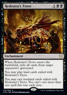 Hedonist's Trove - Commander 2019 (Rare) [C19-119]