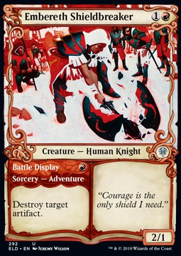 Embereth Shieldbreaker // Battle Display - Throne of Eldraine: Extras (Uncommon) [XELD-292]