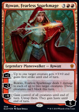 Rowan, Fearless Sparkmage - Throne of Eldraine: Extras (Mythic) [XELD-304]