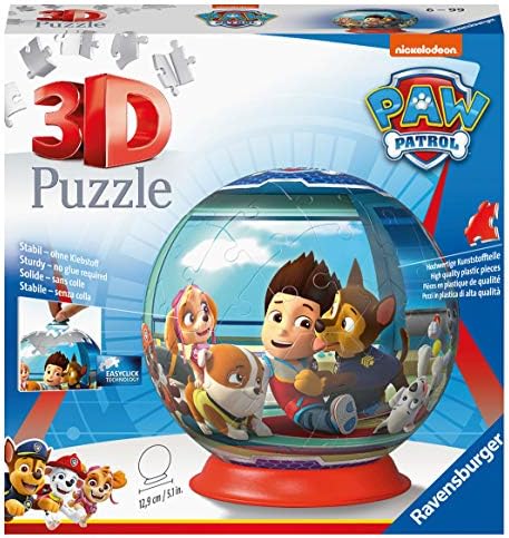 3D Jigsaw Puzzle - Paw Patrol, 73 Pcs., 6+ years