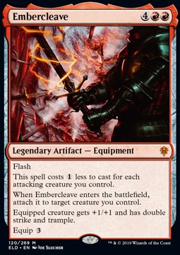Embercleave - Throne of Eldraine (Mythic) [ELD-120]