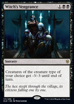 Witch's Vengeance - Throne of Eldraine (Rare) [ELD-111]