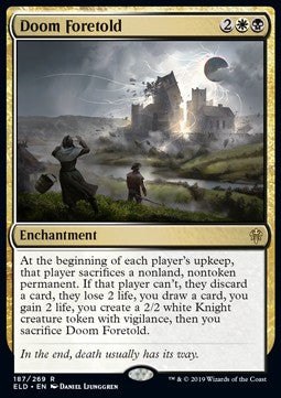 Doom Foretold - Throne of Eldraine (Rare) [ELD-187]