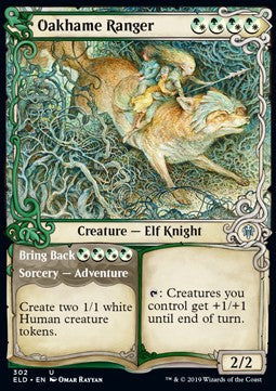 Oakhame Ranger // Bring Back - Throne of Eldraine: Extras (Uncommon) [XELD-302]