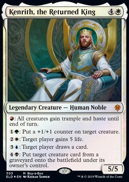 Kenrith, the Returned King - Throne of Eldraine: Extras (Mythic) [XELD-303]