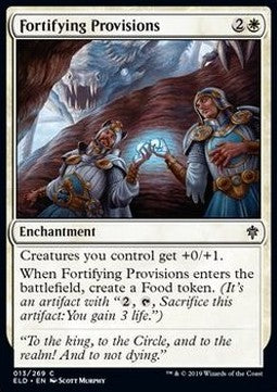 Fortifying Provisions - Throne of Eldraine (Common) [ELD-13]