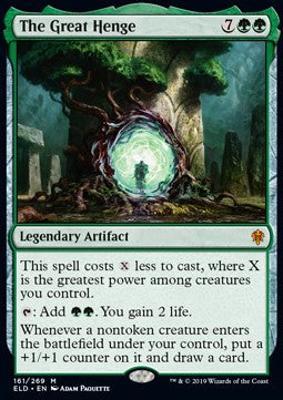 The Great Henge - Throne of Eldraine (Mythic) [ELD-161]