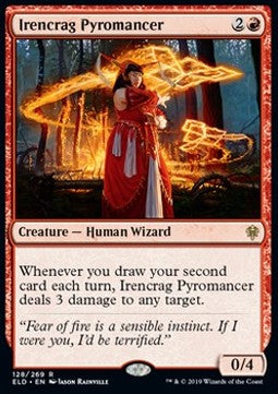Irencrag Pyromancer - Throne of Eldraine (Rare) [ELD-128]