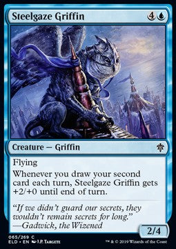 Steelgaze Griffin - Throne of Eldraine (Common) [ELD-65]
