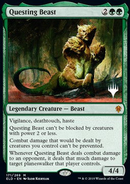 Questing Beast (V.2)⁣ - Throne of Eldraine: Promos⁣ (Mythic)⁣ [171]
