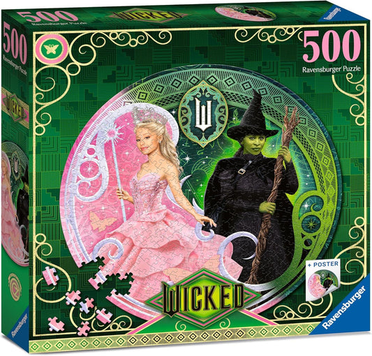 Ravensburger - Wicked The Movie - 500 Pieces Jigsaw Puzzle