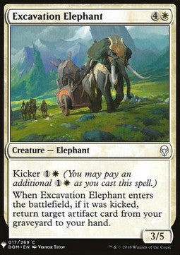 Excavation Elephant - Mystery Booster (Common) [MYS-17]