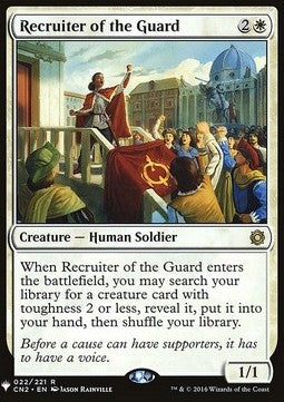 Recruiter of the Guard - Mystery Booster (Rare) [MYS-22]