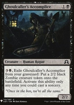 Ghoulcaller's Accomplice - Mystery Booster (Common) [MYS-112]
