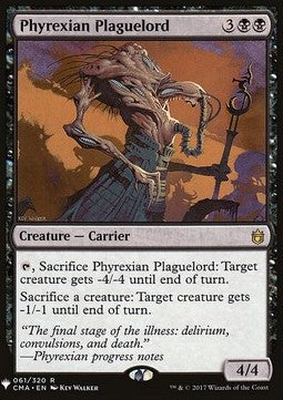 Phyrexian Plaguelord - Mystery Booster (Rare) [MYS-61]