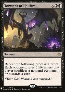 Torment of Hailfire - Mystery Booster (Rare) [MYS-77]