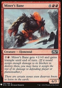 Miner's Bane - Mystery Booster (Common) [MYS-157]