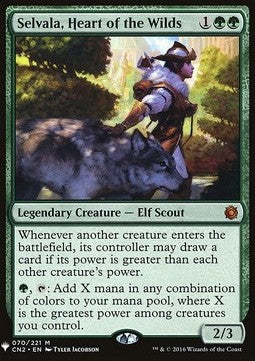 Selvala, Heart of the Wilds - Mystery Booster (Mythic) [MYS-70]