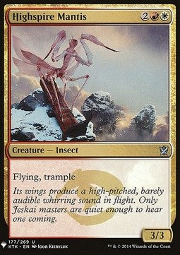Highspire Mantis - Mystery Booster (Uncommon) [MYS-177]
