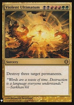 Violent Ultimatum - Mystery Booster (Rare) [MYS-206]