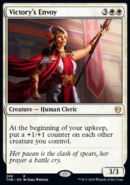 Victory's Envoy - Theros Beyond Death: Extras (Rare) [XTHB-289]