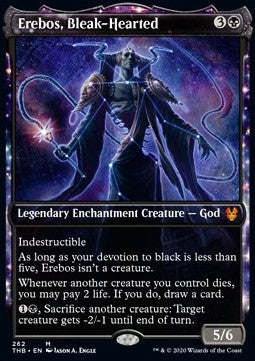 Erebos, Bleak-Hearted - Theros Beyond Death: Extras (Mythic) [XTHB-262]