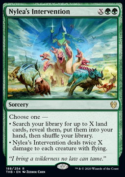 Nylea's Intervention - Theros Beyond Death (Rare) [THB-188]