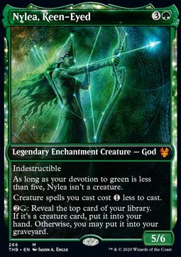 Nylea, Keen-Eyed - Theros Beyond Death: Extras (Mythic) [XTHB-266]