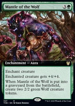 Mantle of the Wolf - Theros Beyond Death: Extras (Rare) [XTHB-327]