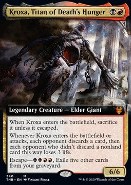 Kroxa, Titan of Death's Hunger - Theros Beyond Death: Extras (Mythic) [XTHB-340]