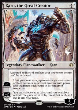 Karn, the Great Creator - Theros Beyond Death: Promos (Rare) [PTHB-1]