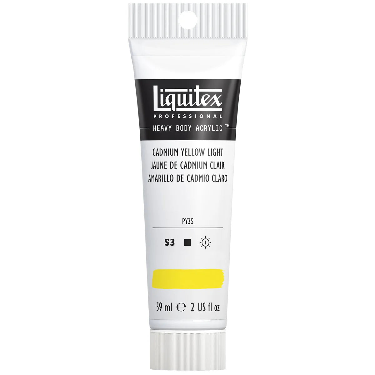 LIQUITEX Heavy Body 59ml Cadmium Yellow Light