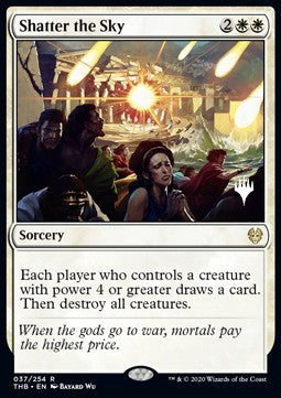Shatter the Sky (V.1) - Theros Beyond Death: Promos (Rare) [PTHB-37]
