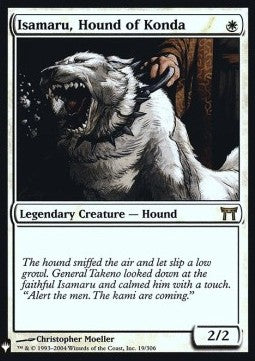 Isamaru, Hound of Konda - Mystery Booster (Rare) [MYS-19]