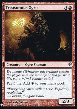 Treasonous Ogre - Mystery Booster (Uncommon) [MYS-36]