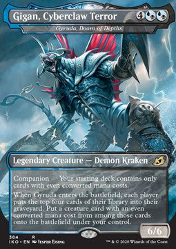 Gyruda, Doom of Depths (V.2) - Ikoria: Lair of Behemoths: Extras (Rare) [XIKO-384]