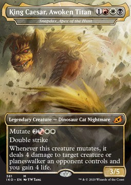 Snapdax, Apex of the Hunt (V.2) - Ikoria: Lair of Behemoths: Extras (Mythic) [XIKO-381]