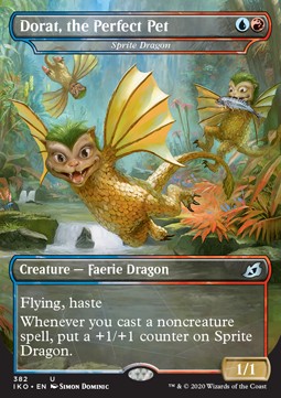 Sprite Dragon - Ikoria: Lair of Behemoths: Extras (Uncommon) [XIKO-382]