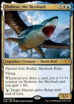 Shabraz, the Skyshark - Commander: Ikoria (Mythic) [C20-14]
