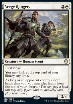 Verge Rangers - Commander: Ikoria (Rare) [C20-29]