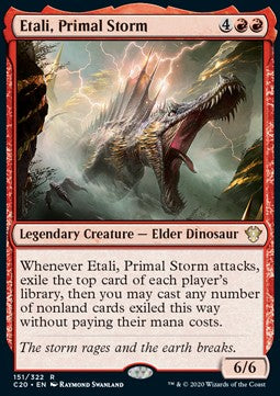 Etali, Primal Storm - Commander: Ikoria (Rare) [C20-151]