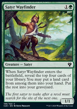 Satyr Wayfinder - Commander: Ikoria (Common) [C20-188]