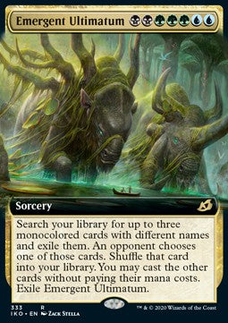 Emergent Ultimatum - Ikoria: Lair of Behemoths: Extras (Rare) [XIKO-333]