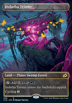 Indatha Triome - Ikoria: Lair of Behemoths: Extras (Rare) [XIKO-309]