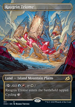 Raugrin Triome - Ikoria: Lair of Behemoths: Extras (Rare) [XIKO-311]